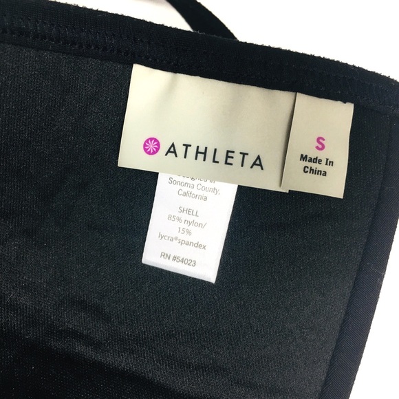 Athleta Aqualuxe Halter Bikini Top Small - Picture 5 of 6